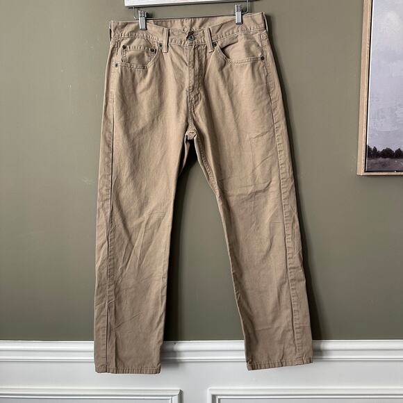 Levi’s 505 Regular Fit Twill Men’s Jeans 33x30 - Picture 1 of 4